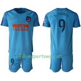 Koszulka Atlético Madryt F.Torres 9 Dziecięcy Wyjazdowe Koszulki Piłkarskie 2018-2019 Krótki Rękaw